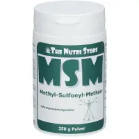 The Nutri Store MSM 100% rein Methyl Sulfonyl Methan Pulver 250 g