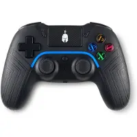 Spartan Gear PS4 Controller schwarz wireless Aspis 4 PC wired PS4 wireless