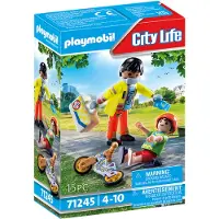 Playmobil City Life Sanitäter mit Patient, Aktion/Abenteuer, 4 Jahr(e), Mehrfarbig, Kunststoff