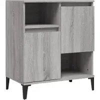 vidaXL Sideboard Grau Sonoma 60x35x70 cm Holzwerkstoff