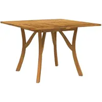 vidaXL Gartentisch 110x110x75 cm Massivholz Akazie