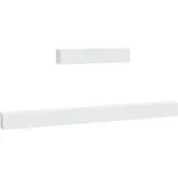 vidaXL 6-tlg. TV-Schrank-Set Weiß Holzwerkstoff