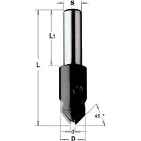 Cmt 521.040.11 Kegelsenker rechts 16mm, Schaft 10 x 30 D3: 4mm