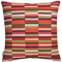 Røros Tweed - Ida Kissen, 50 x 50 cm, red shades
