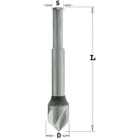 Cmt 521.160.31 Kegelsenker 90° für Handmaschine 16mm, Schaft 8mm