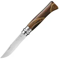 Opinel Nº08 Pocket Knife Silber 8.5 cm
