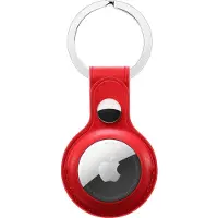Apple Leather Key Ring für AirTag - Red