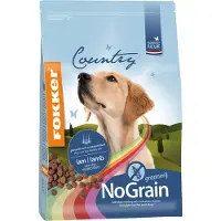 Fokker Country No Grain mit Lamm Hundefutter | 13 kg