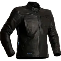 Halvarssons Leather Racken Schwarz Jacke Größe 56