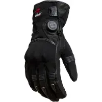 Halvarssons Ljusdal Schwarz Grau Handschuhe Größe 9