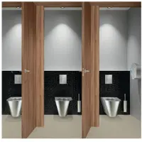 Delabie WC-Bürstengarn. W.-Mont. m. Abd. Edst. hgl.pol.