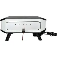 Cozze Pizzaofen Elektrisch 17 (inkl. Pizzastein und Verschluss)