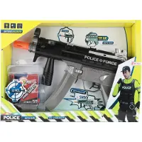 Toi-Toys Polizei-Pistole MP5K Gun mit Schaumstoffpfeilen in mehrfarbig | Gr.: onesize