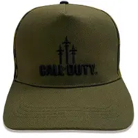 Born In France Call of Duty - Casquette de Baseball Vert Camouflage Star High Build