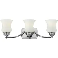 Elstead Lighting Elstead Constance LED Wandleuchte G9 3-fach Poliertes Chrom IP44