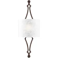 Elstead Lighting Elstead Tilling Wandleuchte E27 Verwittertes Eisen