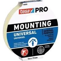 Gallagher Mounting PRO Universal 66958-00001-00 Monteringsbånd Hvid (L x B) 5 m x 9 mm 1 stk