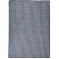 vidaXL Outdoor-Teppich Flachgewebe 200x280 cm Blau