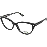 Polaroid Damen PLD D493 807 Rahmen von BRILLEN Plastik Schwarz Cat Eye