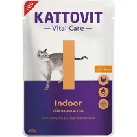 Kattovit Vital Care Indoor Pouches mit Huhn - Sparpaket: 24 x 85 g