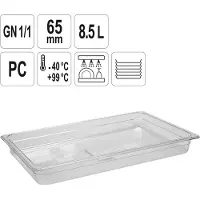 YATO Profi GN Gastronorm Behälter Kunststoff 1/1 65mm