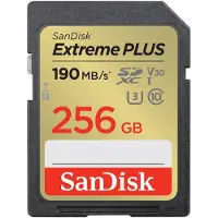 SanDisk SDSDXW2-256G-GNCIN, 256 GB, SDXC, Klasse 10, 190 MB/s, 130 MB/s, Class 3 (U3)