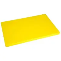 Hygiplas LDPE extra dickes Schneidebrett gelb 60x45x2cm