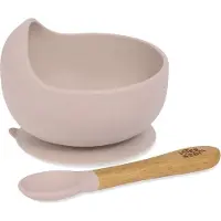 Interbaby Silikon Insi001 Bpa-schüssel+löffel