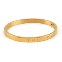 Yoursurprise Personalisierter Armreif - Goldfarben