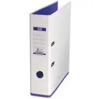 Pierre by Elba Ordner myColour, Rückenbreite: 80 mm, weiss-violett DIN A4, Einband aussen