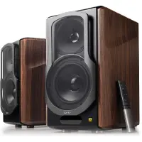 Edifier S2000MKIII Aktivlautsprecher 2.0 HiFi Stereo System mit Bluetooth aptX HD, Regallautsprecher mit optischem & koaxialem Eingang, Fernbedienung