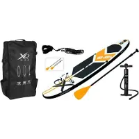 Xqmax XQ Max SUP Board 6-teiliges Set - 305cm - Orange / Schwarz / Weiß