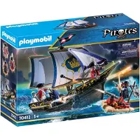 Playmobil , Rotrocksegler, Pirates, 70412