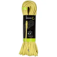 Edelrid Bergzeit 8,3 Sting II Dry Halbseil (Größe 60M, gelb)
