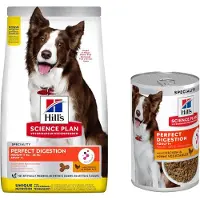 Hill's Pet Nutrition Science Plan Adult Perfect Digestion Medium Dog Food - 14kg