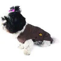 Fashion Dog Regenmantel für Hunde - Braun 27 cm 1 St