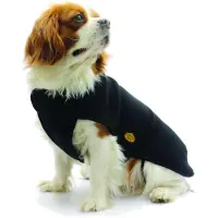 Fashion Dog Fleece-Hundemantel - Schwarz 65 cm 1 St