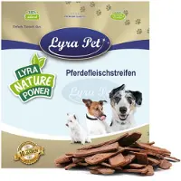 Lyra Pferdefleischstreifen 1 kg Futter