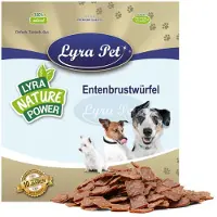 Lyra Entenbrustwürfel 10 kg Futter