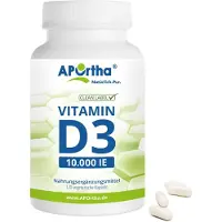 APOrtha Deutschland GmbH APOrtha Vitamin D3 Depot 10.000 IE - 250 µg - Kapseln 120 St