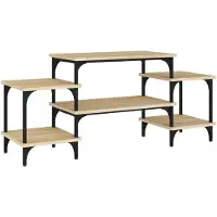 vidaXL TV-Schrank Sonoma-Eiche 117x35x52 cm Holzwerkstoff