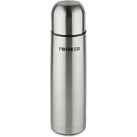 Grunwerg | Thermosflasche Pioneer Silberfarben rostfreier Stahl cm | NADUVI