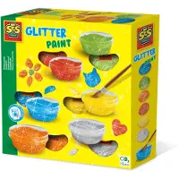 SES Creative Plakatfarbe glitzer, Multi, Flüssigkeit