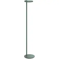 Flos Architectural Oblique Floor LED-Stehleuchte-Salbeigrün glänzend-mit LED (2700K)