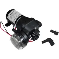 Haba Membran Druckpumpe Wasserpumpe 12V 7L/min Wohnmobil Wohnwagen Caravan Camping Boot