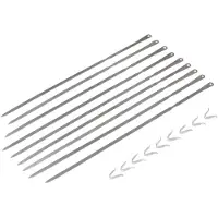 Monolith Le Chef Schaschlik Spieße-Set für Rotisserie 9 Stück -