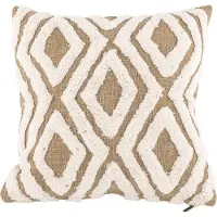 Tiseco Dekokissen Home Studio Sahara Contrast Sand / Ivory - 45 x 45 cm