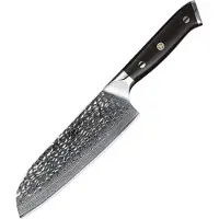 Xinzuo - Damast Santoku-Messer - B13H Yu Serie