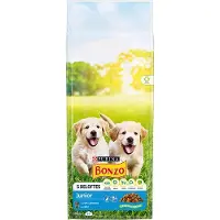 Bonzo Purina (Friskies) Junior mit Huhn, Gemüse, Milch Hundefutter | 2 x 15 kg