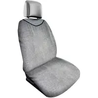 Dunlop Frottee Autositzbezüge – 130 x 70 cm – Universell Passend –Waschmaschinen